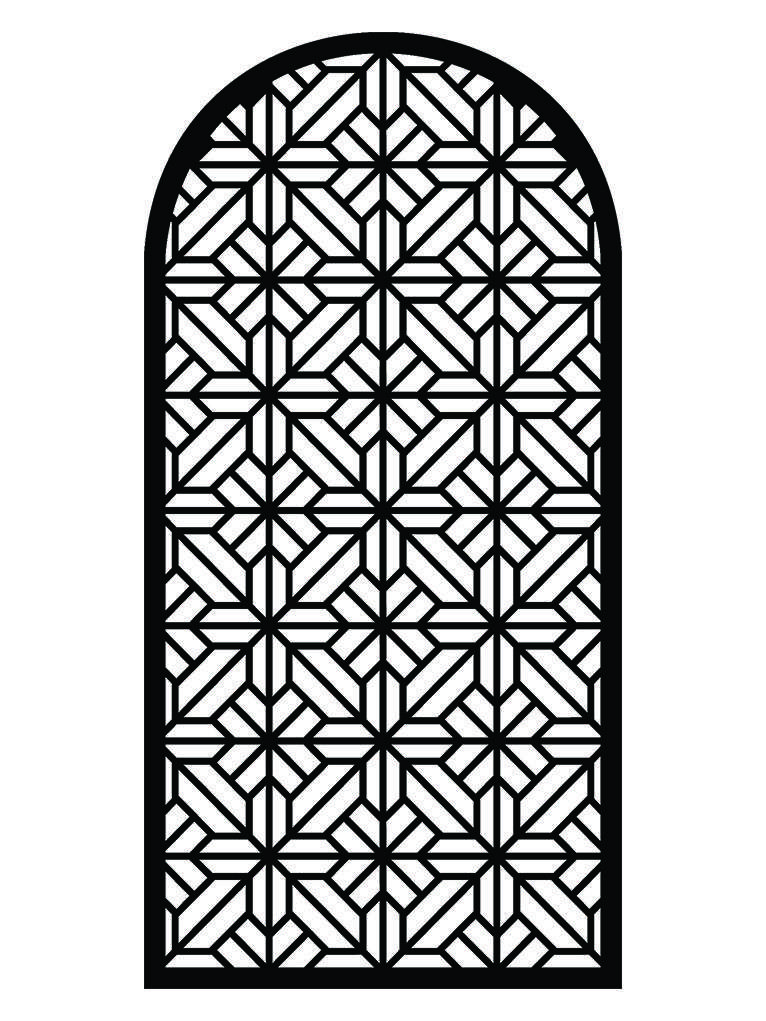 N°208 Garden Arch Screen Style 1