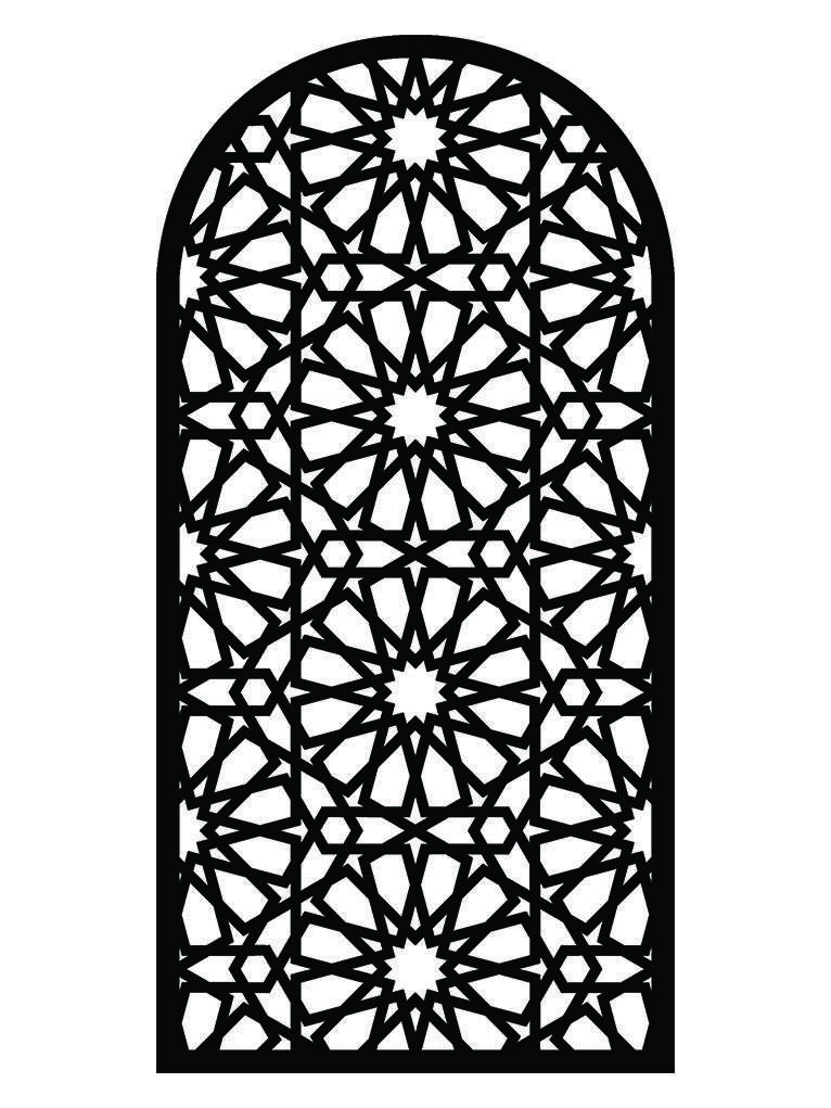 N°216 Garden Arch Screen Style 1