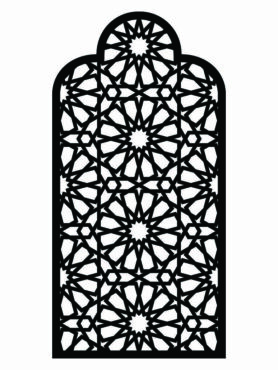 N°216 Garden Arch Screen Style 2