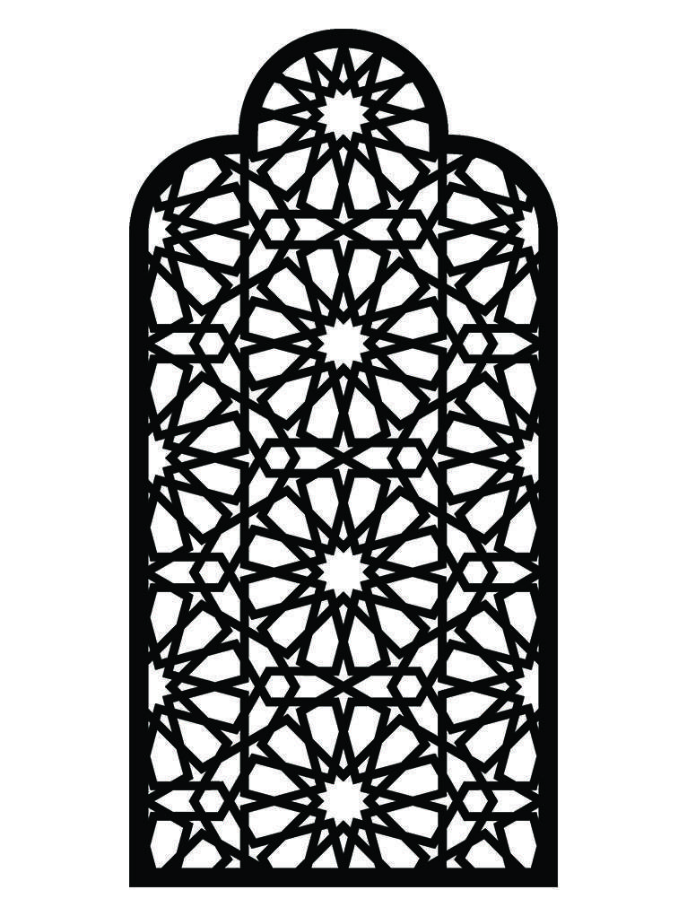 N°216 Garden Arch Screen Style 2