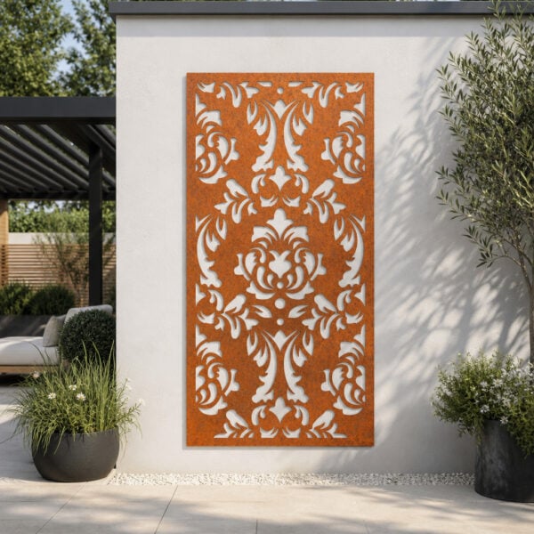 105 corten screen