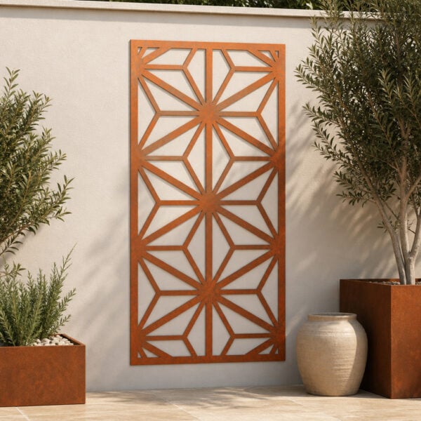 127 corten screen