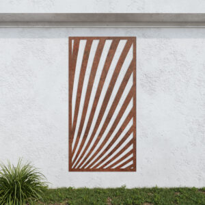 Corten Steel No13 Metal Garden Screen