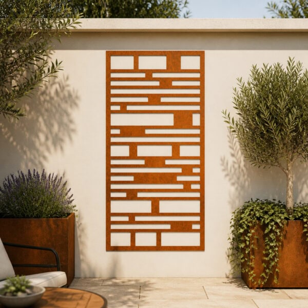 140 corten screen