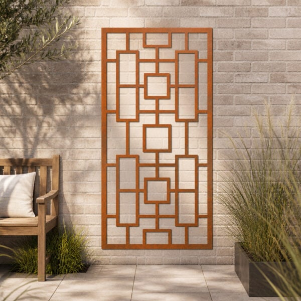 149 corten screen