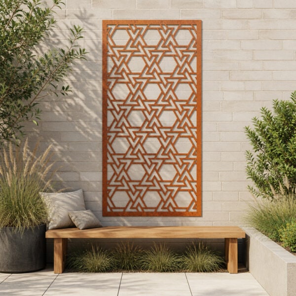 167 corten screen