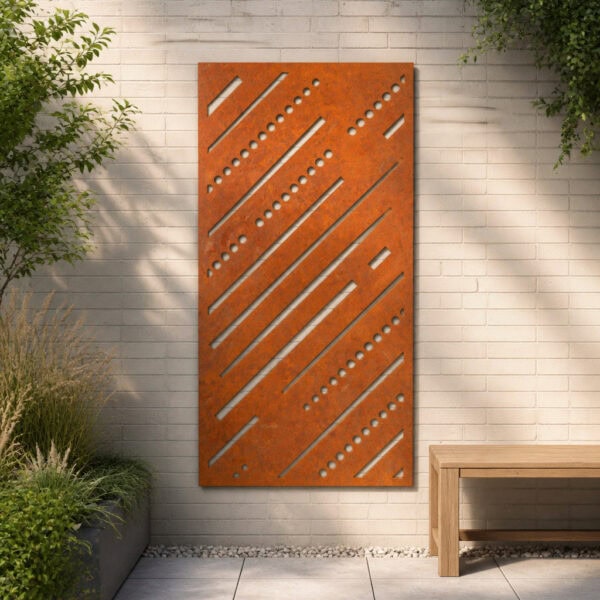 175 corten screen
