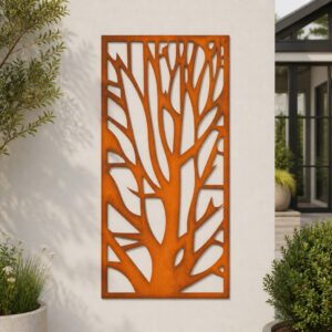 Corten Steel No229 Metal Garden Screen