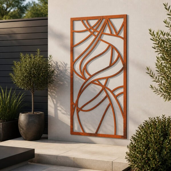 188 corten screen