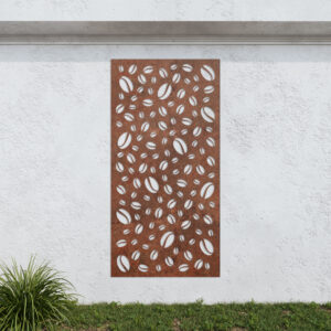 Corten Steel No2 Metal Garden Screen