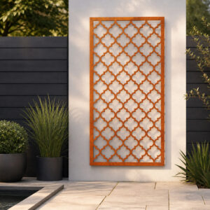 Corten Steel No203 Metal Garden Screen