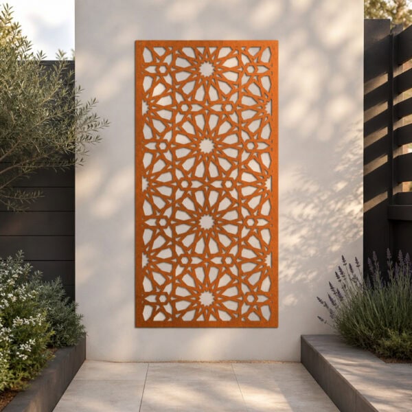 216 corten screen