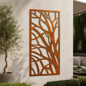 Corten Steel No231 Metal Garden Screen