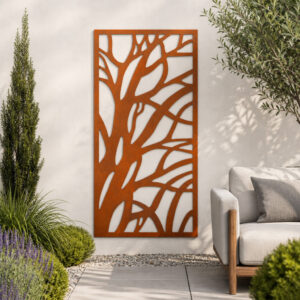 Corten Steel No238 Metal Garden Screen