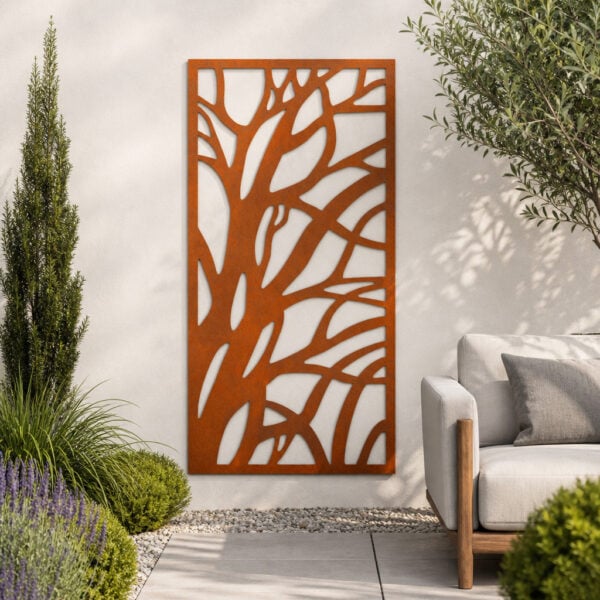 238 corten screen
