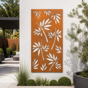 Corten Steel No57 Metal Garden Screen