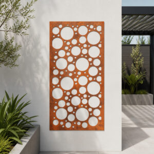 Corten Steel No61 Metal Garden Screen