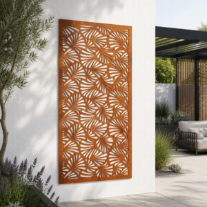 Corten Steel No97 Metal Garden Screen
