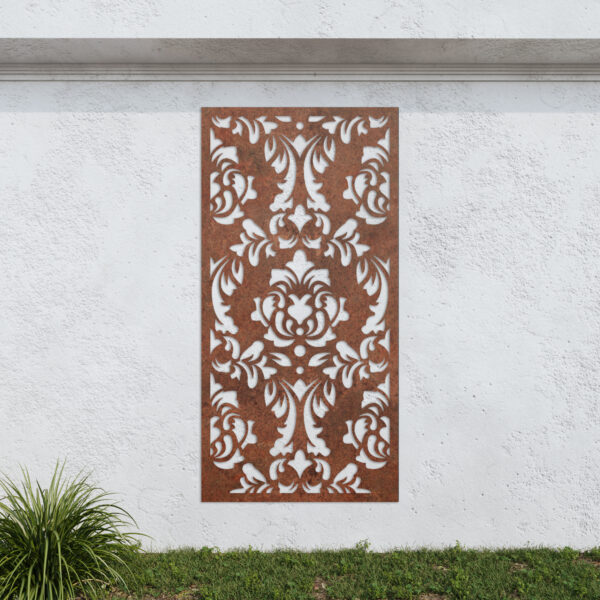 Corten Screen No105 Metal Garden Screen