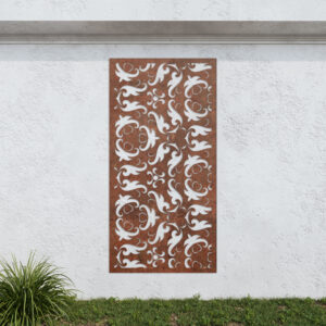 Corten Screen No107 Metal Garden Screen