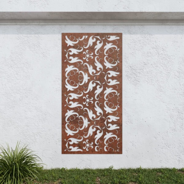 Corten Screen No107 Metal Garden Screen