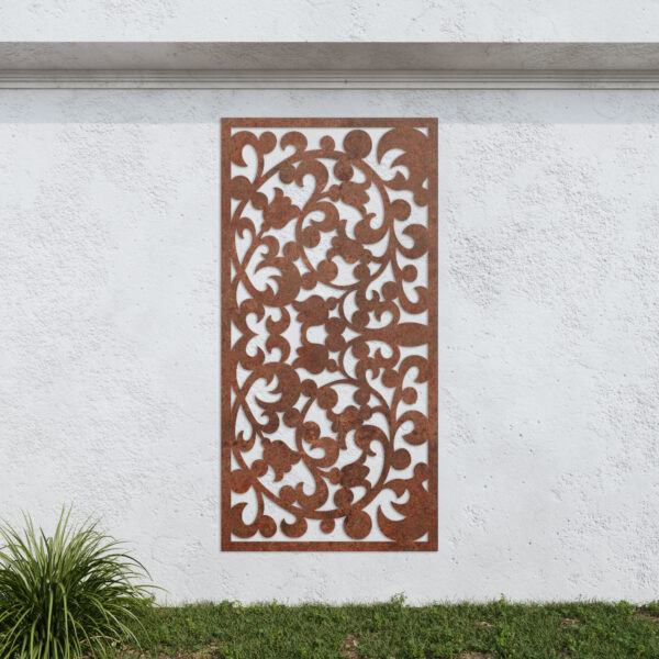 Corten Screen No108 Metal Garden Screen