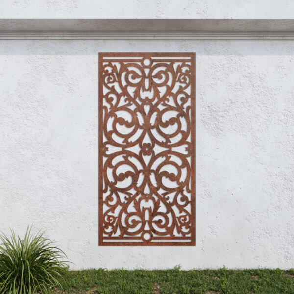 Corten Screen No109 Metal Garden Screen