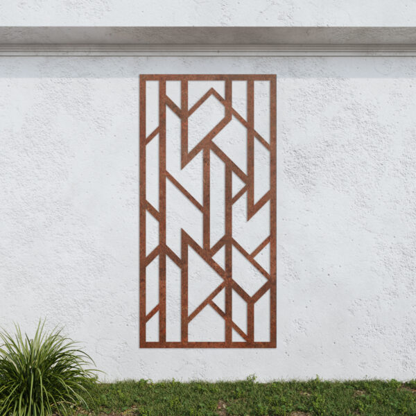 Corten Screen No111 Metal Garden Screen