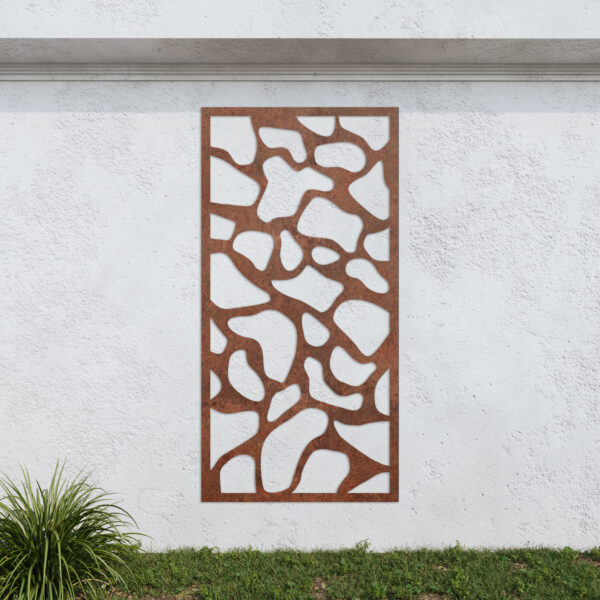 Corten Steel No12 Metal Garden Screen