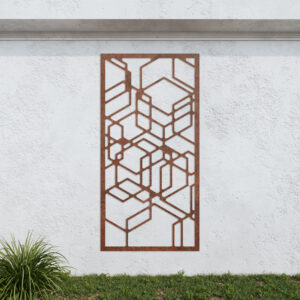 Corten Steel No122 Metal Garden Screen