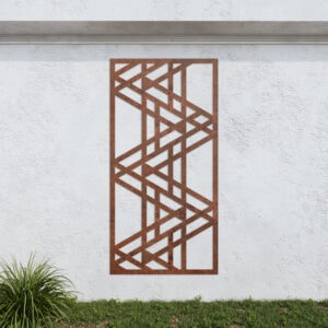 Corten Steel No129 Metal Garden Screen
