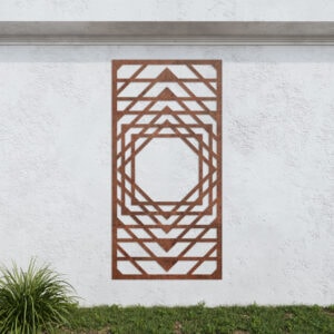 Corten Steel No130 Metal Garden Screen