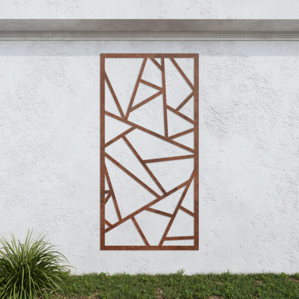 Corten Steel No131 Metal Garden Screen