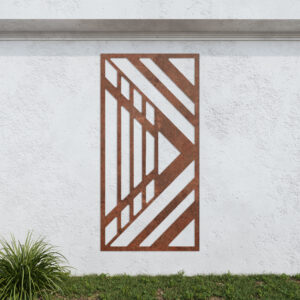 Corten Steel No132 Metal Garden Screen