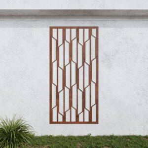 Corten Steel No137 Metal Garden Screen