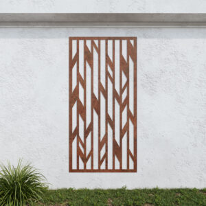 Corten Steel No138 Metal Garden Screen
