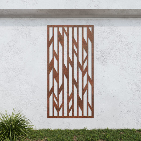 Corten Steel No138 Metal Garden Screen