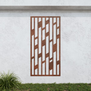 Corten Steel No139 Metal Garden Screen