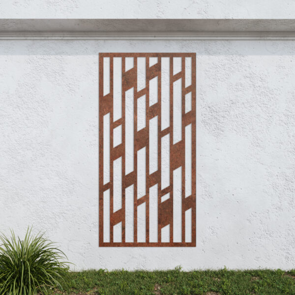 Corten Steel No139 Metal Garden Screen