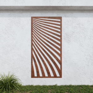 Corten Steel No14 Metal Garden Screen