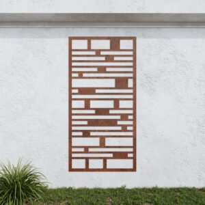 Corten Steel No140 Metal Garden Screen