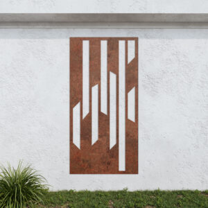 Corten Steel No143 Metal Garden Screen