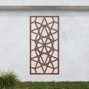 Corten Steel No146 Metal Garden Screen