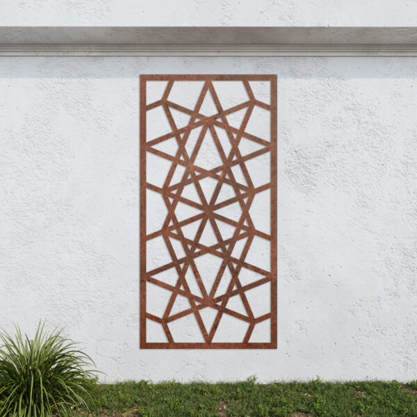 Corten Steel No146 Metal Garden Screen