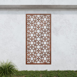 Corten Steel No148 Metal Garden Screen