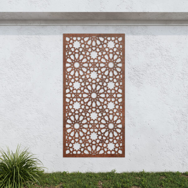 Corten Steel No154 Metal Garden Screen