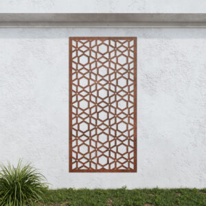 Corten Steel No155 Metal Garden Screen