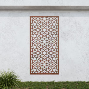 Corten Steel No157 Metal Garden Screen