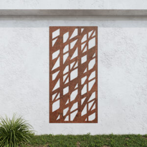 Corten Steel No165 Metal Garden Screen