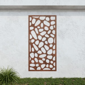 Corten Steel No17 Metal Garden Screen
